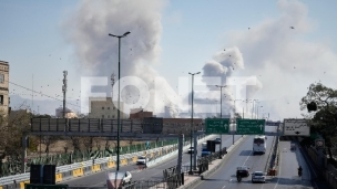 Napad dronom na punktove IRGC